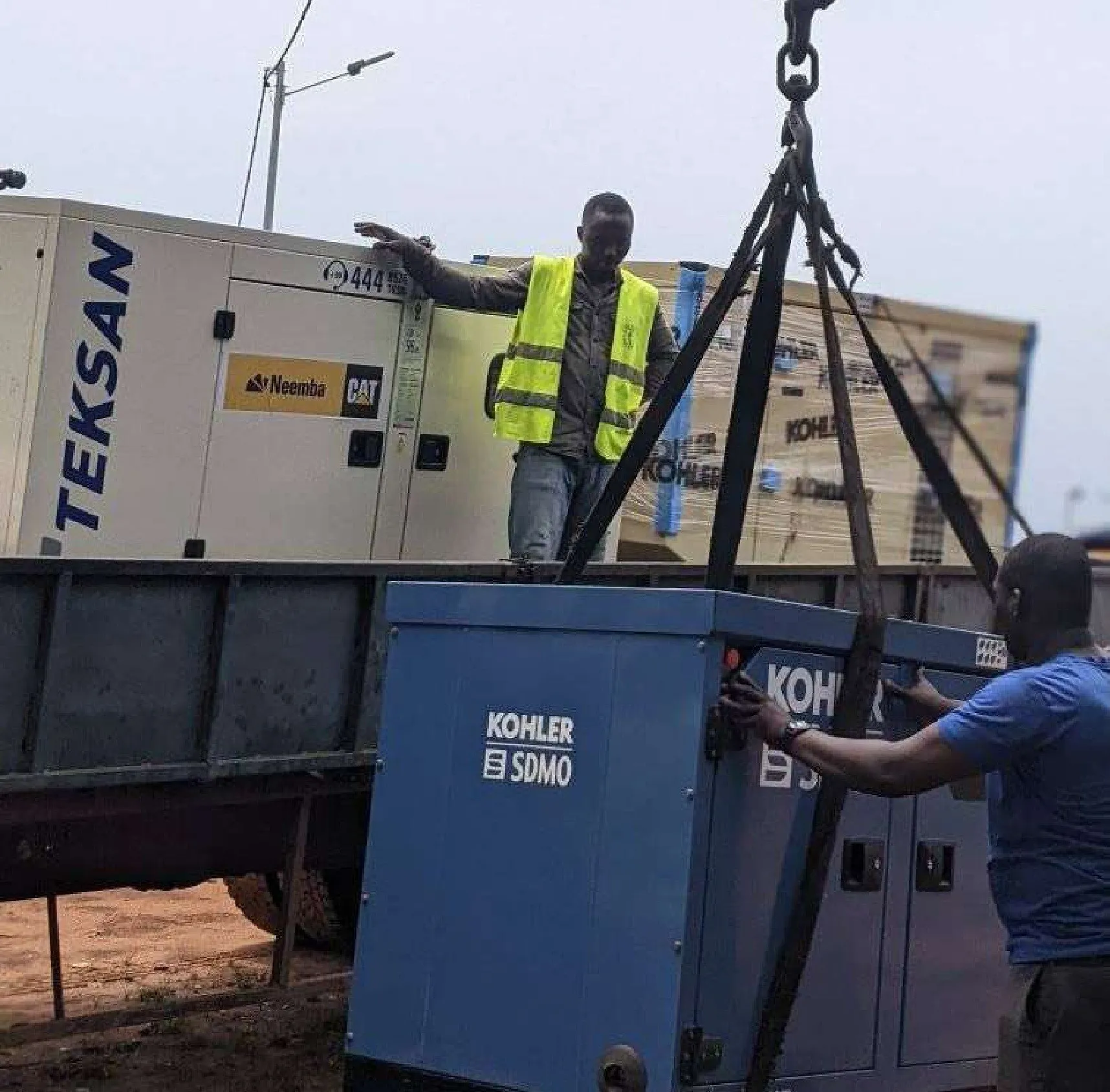 Mise en place d'un groupe électrogène